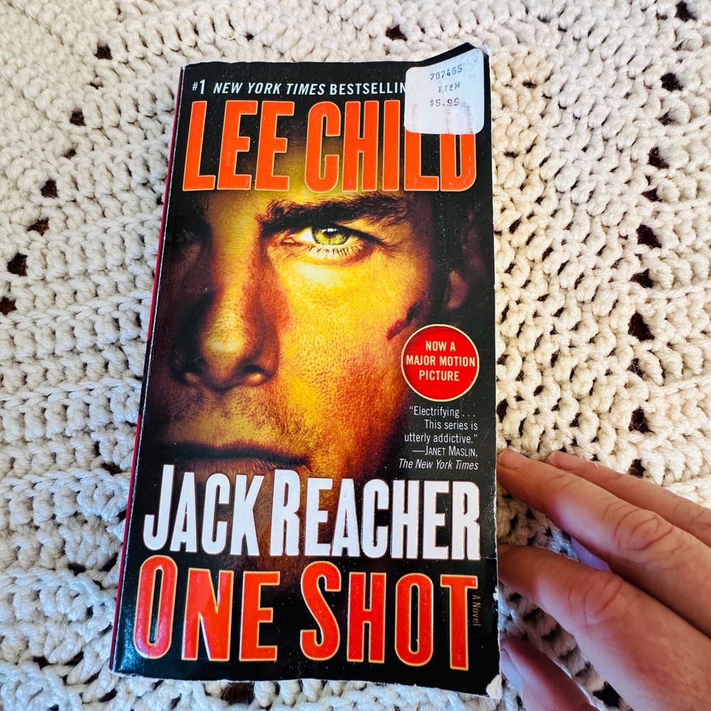 Lee Child One Shot Jack Reacher Novel Paperback Movie Tie-In 9780345538192